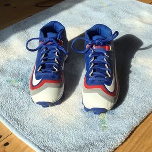 Youth baseball cleats.